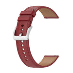 Calf Texture Sewing Thread Watchband, For Huawei Watch GT Runner, For Huawei Watch GT 3 46mm, For Huawei Watch 3 / Watch 3 Pro, For Huawei Watch GT 2 Pro / Watch GT 2e / Watch GT 42mm / 46mm, For Huawei Watch GT 2 Pro, For Huawei Watch GT2 46mm