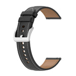 Calf Texture Sewing Thread Watchband, For Huawei Watch GT Runner, For Huawei Watch GT 3 46mm, For Huawei Watch 3 / Watch 3 Pro, For Huawei Watch GT 2 Pro / Watch GT 2e / Watch GT 42mm / 46mm, For Huawei Watch GT 2 Pro, For Huawei Watch GT2 46mm