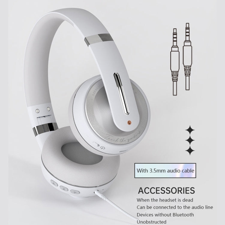 Fingertime P6 Bluetooth 5.1 Kabelloses Stereo Headset mit Mikrofon