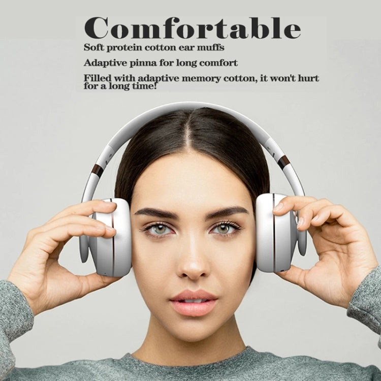 Fingertime P6 Bluetooth 5.1 Kabelloses Stereo Headset mit Mikrofon