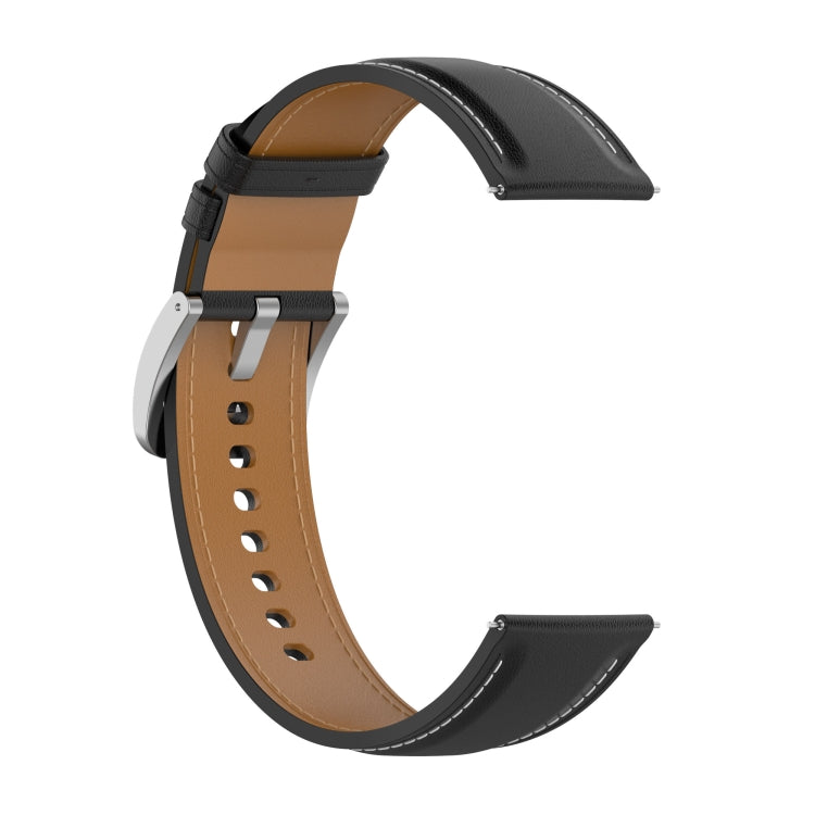Uhrenarmband aus Kalbsleder-Textur-Nähgarn, für Samsung Galaxy Watch 3 45mm, für Samsung Galaxy Watch 46mm, für Samsung Galaxy Gear S3 Classic / Gear S3 Frontier