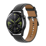 Uhrenarmband aus Kalbsleder-Textur-Nähgarn, für Samsung Galaxy Watch 3 45mm, für Samsung Galaxy Watch 46mm, für Samsung Galaxy Gear S3 Classic / Gear S3 Frontier