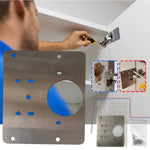 Hinge Repair Plate Cabinet Stainless Steel Hinge Repair Plate, Hinge Repair