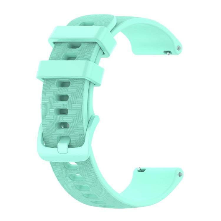 20mm Carbon Fiber Striped Silicone Strap, For Garmin Vivomove3, For Garmin Venu SQ, For Garmin Forerunner 645 Music, For Garmin VivoMove Luxe