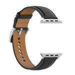 Uhrenarmband aus genähtem Rindsleder der obersten Schicht für Apple Watch Series, 7 41mm / 6&SE&5&4 40mm / 3&2&1 38mm 20mm, 7 45mm / 6&SE&5&4 44mm / 3&2&1 42mm 22mm, 7 41mm / 6&SE&5&4 40mm / 3&2&1 38mm 22mm, 7 45mm / 6&SE&5&4 44mm / 3&2&1 42mm 20mm