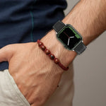 Uhrenarmband aus genähtem Rindsleder der obersten Schicht für Apple Watch Series, 7 41mm / 6&SE&5&4 40mm / 3&2&1 38mm 20mm, 7 45mm / 6&SE&5&4 44mm / 3&2&1 42mm 22mm, 7 41mm / 6&SE&5&4 40mm / 3&2&1 38mm 22mm, 7 45mm / 6&SE&5&4 44mm / 3&2&1 42mm 20mm