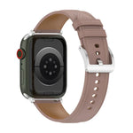 Uhrenarmband aus genähtem Rindsleder der obersten Schicht für Apple Watch Series, 7 41mm / 6&SE&5&4 40mm / 3&2&1 38mm 20mm, 7 45mm / 6&SE&5&4 44mm / 3&2&1 42mm 22mm, 7 41mm / 6&SE&5&4 40mm / 3&2&1 38mm 22mm, 7 45mm / 6&SE&5&4 44mm / 3&2&1 42mm 20mm