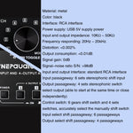6 In 4 Out RCA Audio Umschalter Signalverteiler Switch Control