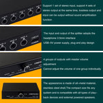 1-in-4-Out-Audiofrequenz-Signalsplitter, Verteilergerät, passiv, 3,5-mm-Schnittstellenausgang, 1-in-4-Out-3,5-mm-Schnittstelle
