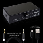 1-in-4-Out-Audiofrequenz-Signalsplitter, Verteilergerät, passiv, 3,5-mm-Schnittstellenausgang, 1-in-4-Out-3,5-mm-Schnittstelle