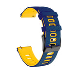 20mm Mixed-Color Silicone Strap, For Huawei Watch GT3 42mm, For Huawei Watch GT2 42mm