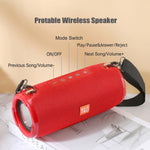T&G TG324 Hochleistungs-wasserdichter tragbarer Bluetooth-Lautsprecher unterstützt FM / TF-Karte
