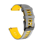 20mm Mixed-Color Silicone Strap, For Samsung Galaxy Watch 4 Classic 42mm, For Samsung Galaxy Watch 4 Classic 46mm