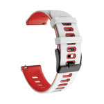 20mm Mixed-Color Silicone Strap, For Samsung Galaxy Watch 4 Classic 42mm, For Samsung Galaxy Watch 4 Classic 46mm