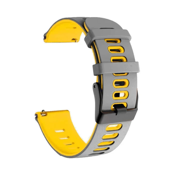 22mm Mixed-Color Silicone Strap, For Samsung Gear S3 Classic