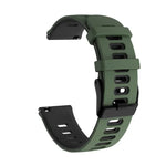 22mm Mixed-Color Silicone Strap, For Samsung Gear S3 Classic