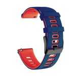 22mm Mixed-Color Silicone Strap, For Samsung Gear S3 Classic