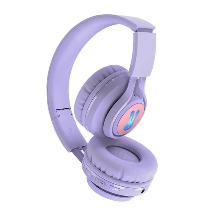 BT06C+ Kinder Kopfbügel Niedliches kabelloses Bluetooth Headset mit Mikrofon & LED-Licht
