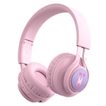 BT06C+ Kinder Kopfbügel Niedliches kabelloses Bluetooth Headset mit Mikrofon & LED-Licht