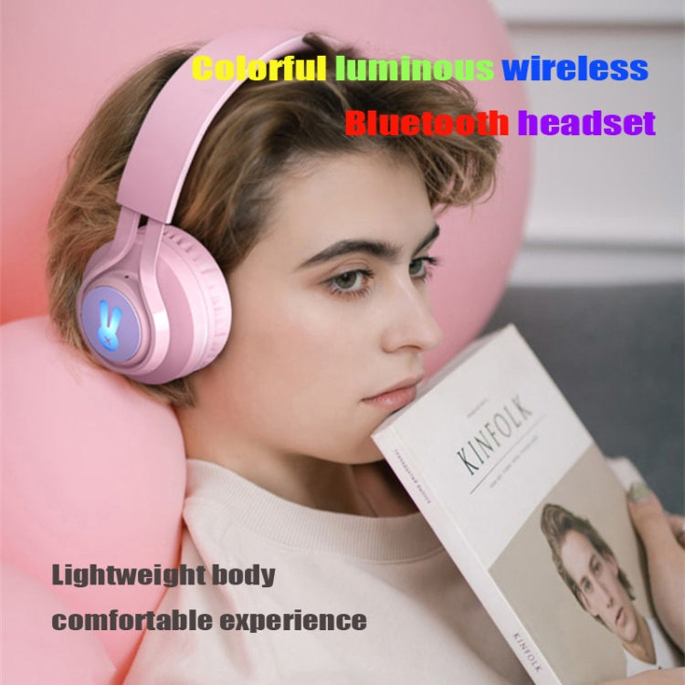 BT06C+ Kinder Kopfbügel Niedliches kabelloses Bluetooth Headset mit Mikrofon & LED-Licht