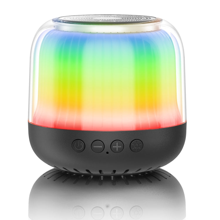 JY12 Vollbild-RGB-LED-Atmosphärenlicht Kabelloser Bluetooth-Lautsprecher