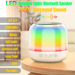 JY12 Vollbild-RGB-LED-Atmosphärenlicht Kabelloser Bluetooth-Lautsprecher