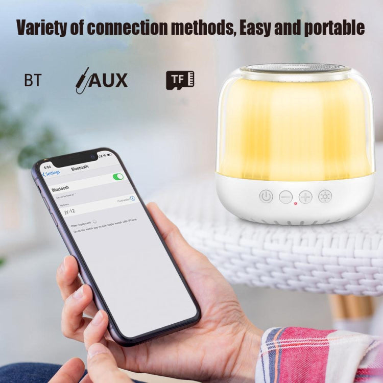 JY12 Vollbild-RGB-LED-Atmosphärenlicht Kabelloser Bluetooth-Lautsprecher