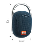 T&G TG321 TWS Tragbarer drahtloser Outdoor-Mini-Lautsprecher mit LED-Licht, TG321