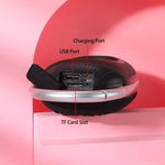 T&G TG321 TWS Tragbarer drahtloser Outdoor-Mini-Lautsprecher mit LED-Licht, TG321