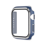 Galvanisierter zweifarbiger PC+Displayschutzfolie Uhrengehäuse, für Apple Watch Series 3/2/1 42mm, für Apple Watch Series 9 / 8 / 7 41mm