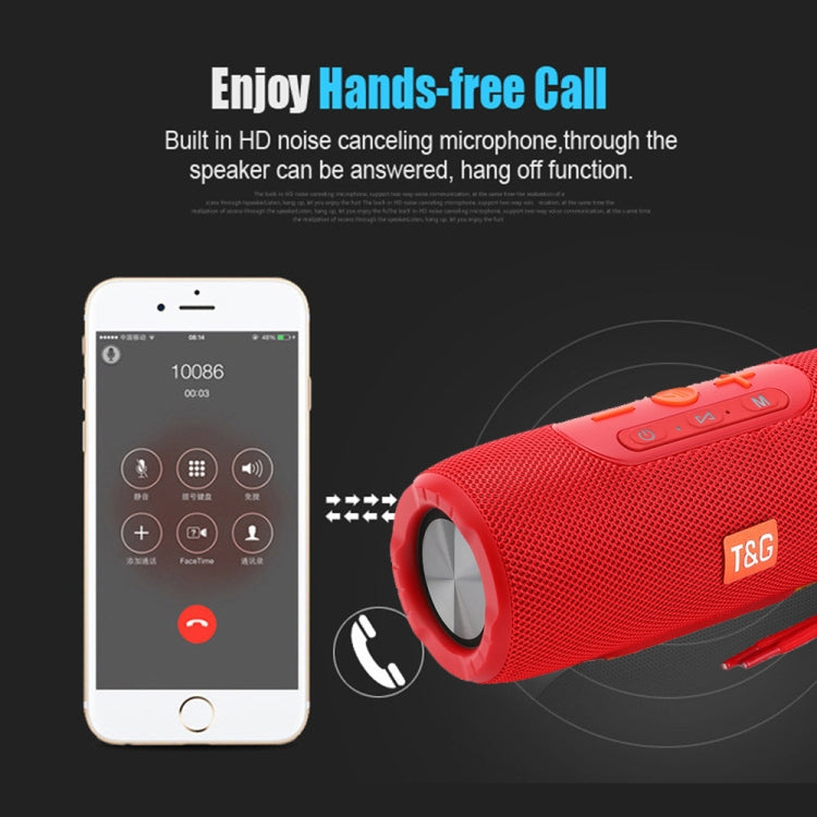 T&G TG341 TWS Tragbarer Drahtloser Bluetooth HiFi Lautsprecher