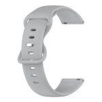 20mm Solid Color Silicone Watch Band, For Garmin Forerunner 245 Music, For Garmin Vivoactive 3 Music