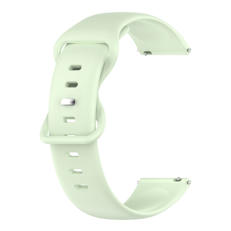 20mm Solid Color Silicone Watch Band, For Garmin Forerunner 245 Music, For Garmin Vivoactive 3 Music