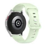 20 mm breites, einfarbiges Silikon-Uhrenarmband, passend für Samsung Galaxy Watch Active (40 mm), Samsung Galaxy Watch (42 mm), Samsung Galaxy Gear Sport und Samsung Gear S2 Classic