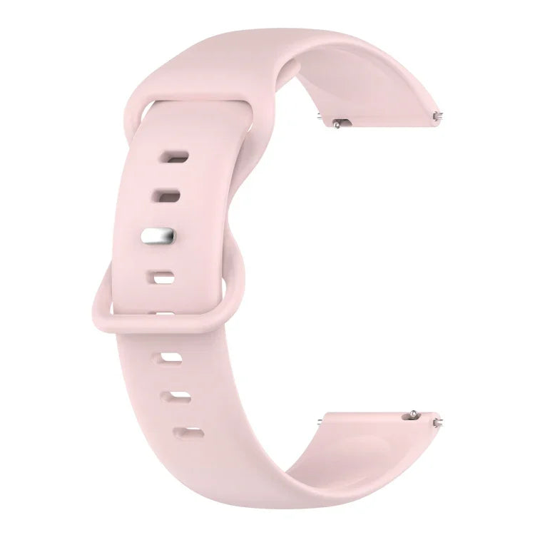 20 mm breites, einfarbiges Silikon-Uhrenarmband, passend für Samsung Galaxy Watch Active (40 mm), Samsung Galaxy Watch (42 mm), Samsung Galaxy Gear Sport und Samsung Gear S2 Classic