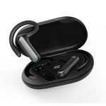 FW5 Nicht-In-Ear BT5.2 Kabellose Sport Knochenleitung TWS Ohrhörer Unterstützung Sprachassistent, FW5 Schwarz, FW5 Blau