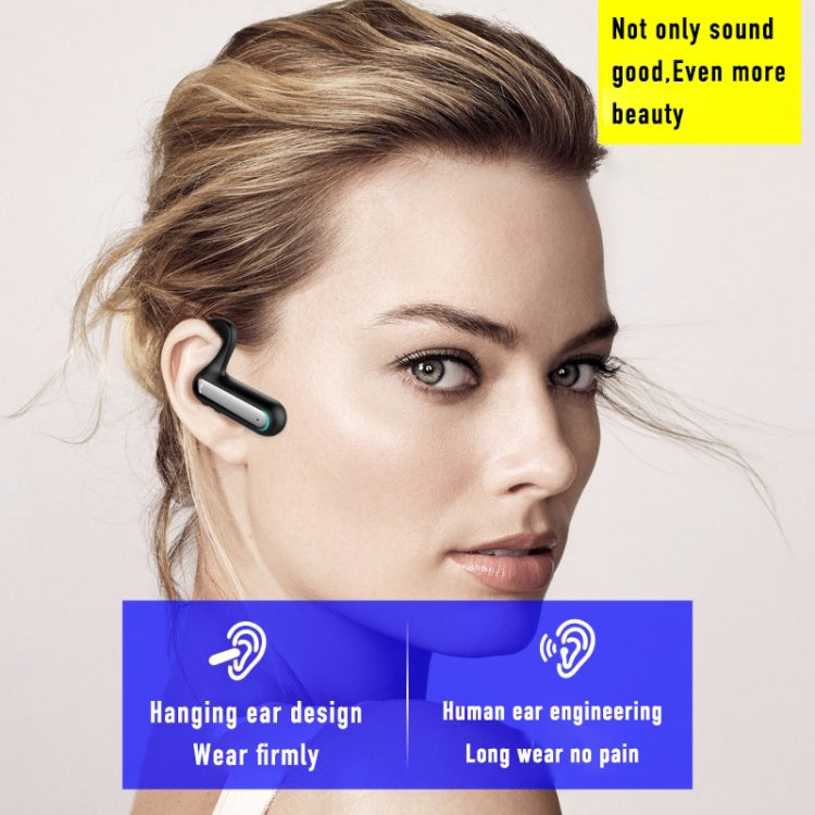 FW5 Nicht-In-Ear BT5.2 Kabellose Sport Knochenleitung TWS Ohrhörer Unterstützung Sprachassistent, FW5 Schwarz, FW5 Blau