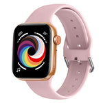 CT7 Smartwatch mit 1,7-Zoll-Farbbildschirm, unterstützt Herzfrequenz- und Blutdruckmessung