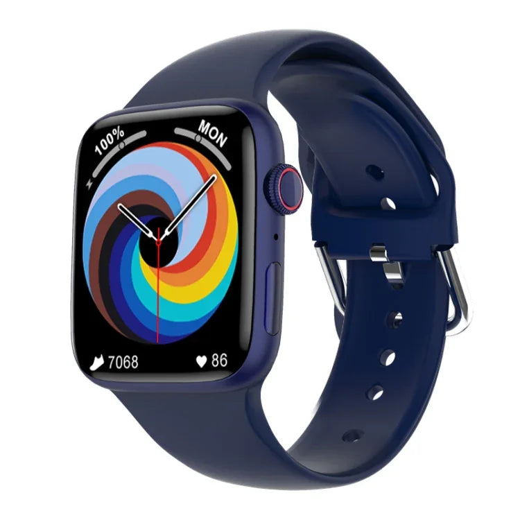 W7 Smartwatch mit 1,8-Zoll-Farbbildschirm, unterstützt Herzfrequenz- und Blutdruckmessung