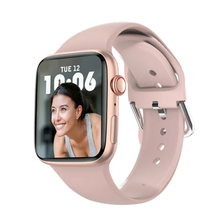 W7 Smartwatch mit 1,8-Zoll-Farbbildschirm, unterstützt Herzfrequenz- und Blutdruckmessung