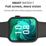 W7 Smartwatch mit 1,8-Zoll-Farbbildschirm, unterstützt Herzfrequenz- und Blutdruckmessung