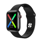 T500 Plus Smartwatch mit 1,44 Zoll Farbbildschirm, unterstützt Herzfrequenz- und Blutdruckmessung