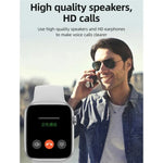 T500 Plus Smartwatch mit 1,44 Zoll Farbbildschirm, unterstützt Herzfrequenz- und Blutdruckmessung
