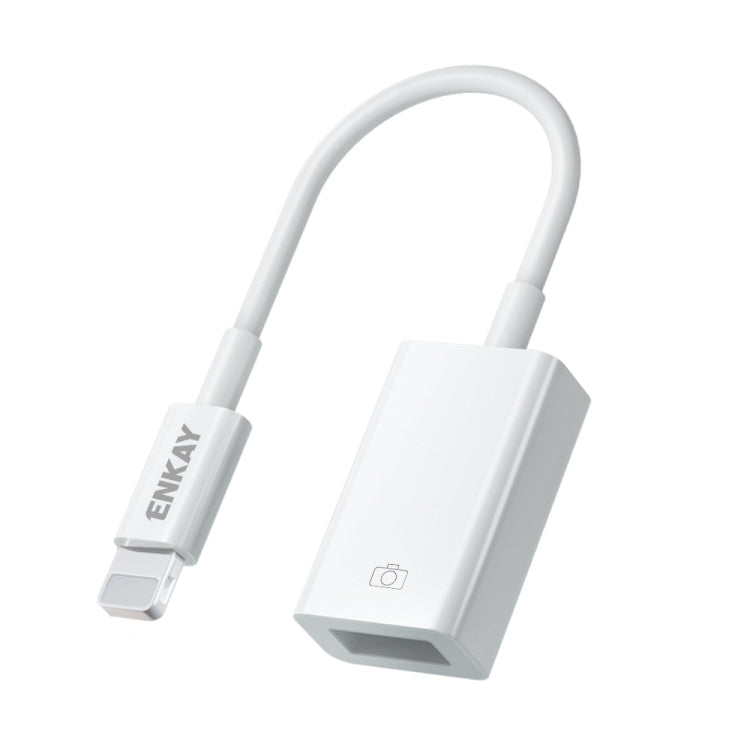 ENKAY ENK-AT108 8-Pin-auf-USB 3.0 OTG Adapter-Datenkabel für iPhone / iPad