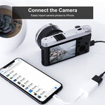 ENKAY ENK-AT108 8-Pin-auf-USB 3.0 OTG Adapter-Datenkabel für iPhone / iPad