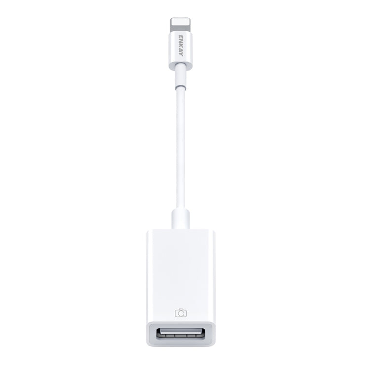 ENKAY ENK-AT108 8-Pin-auf-USB 3.0 OTG Adapter-Datenkabel für iPhone / iPad