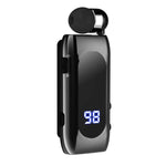 K55 Einziehbares Kabel BT5.2 Smart In-Ear Einzelner Sport-Ohrhörer