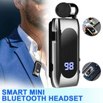 K55 Einziehbares Kabel BT5.2 Smart In-Ear Einzelner Sport-Ohrhörer