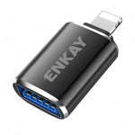 ENKAY ENK-AT110 8 Pin Stecker zu USB 3.0 Buchse Aluminiumlegierung OTG Adapter, ENK-AT110