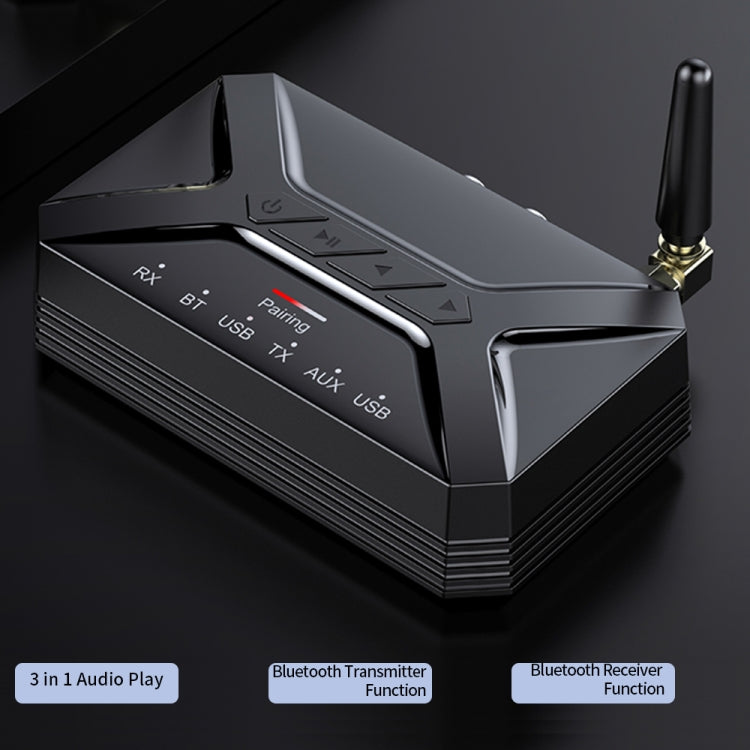 T-R22 Externe Antenne Langstrecke 40m Bluetooth Audio-Empfänger Sender 2 in 1